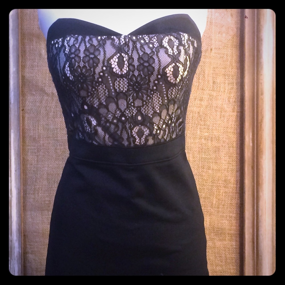 Bebe Halter Cocktail Dress